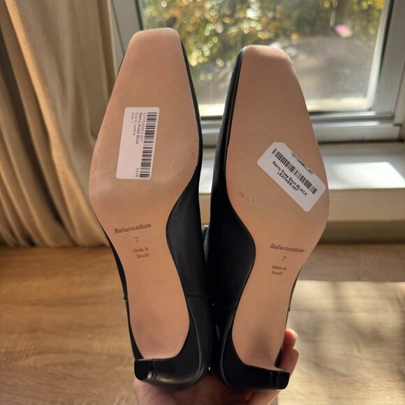 New Reformation Remy Knee Boot in Black Size 7 - Picture 6 of 17